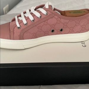 Authentic Gucci Sneakers Pink/Soft Pink